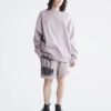 Pantaloncini in pile con stampa grafica Standards Ruins