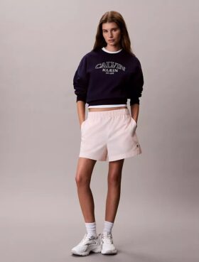 Pantaloncini in popeline di cotone