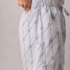 Pantaloncini in popeline di cotone stampato Pantaloncini in popeline di cotone stampato