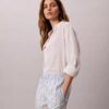 Pantaloncini in popeline di cotone stampato Pantaloncini in popeline di cotone stampato
