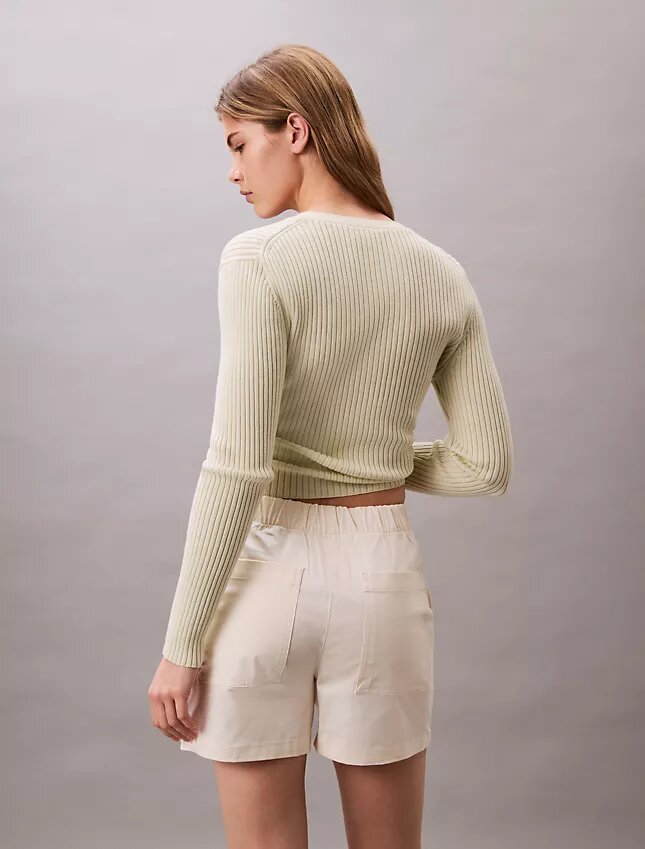 Pantaloncini in raso di cotone Pantaloncini in raso di cotone