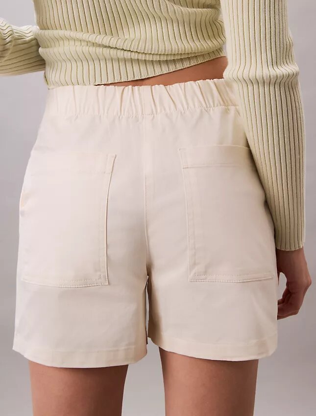 Pantaloncini in raso di cotone Pantaloncini in raso di cotone