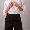 Pantaloncini in raso di cotone