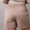 Pantaloncini in raso di cotone Pantaloncini in raso di cotone