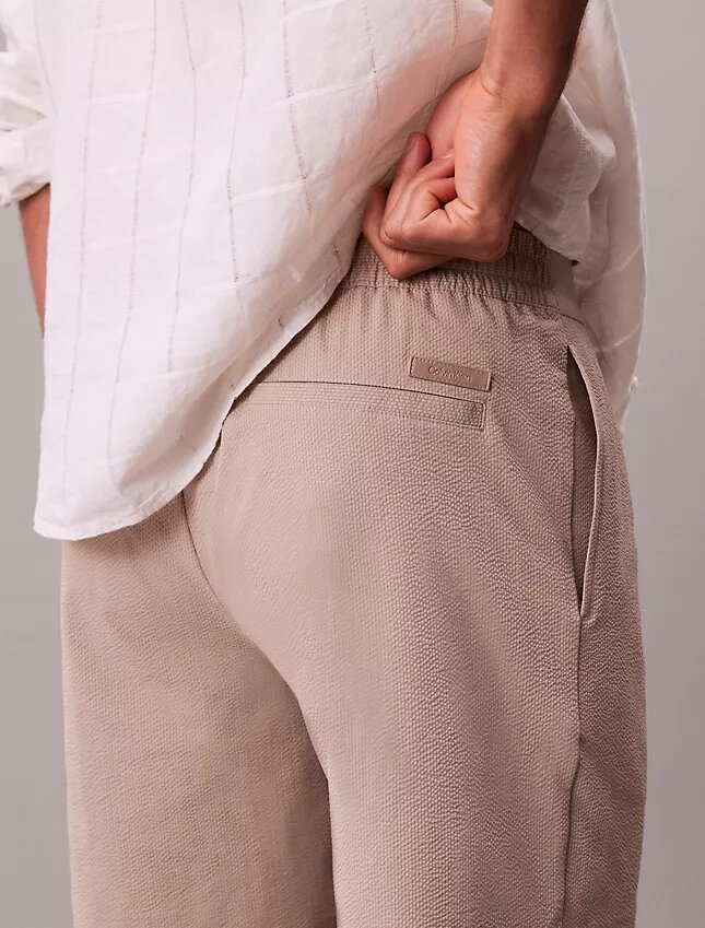 Pantaloncini in seersucker Pantaloncini in seersucker