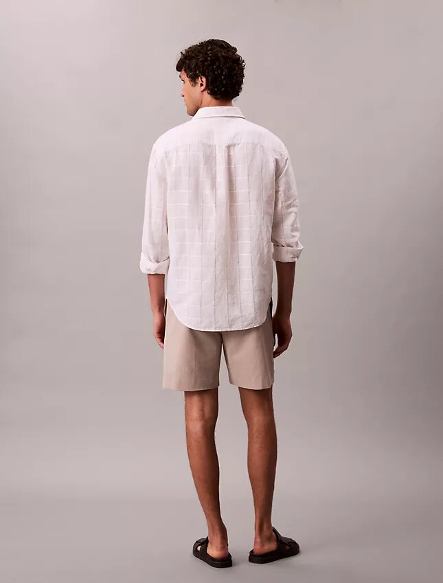 Pantaloncini in seersucker Pantaloncini in seersucker
