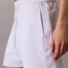 Pantaloncini in spugna con nastro con logo Pantaloncini in spugna con nastro con logo