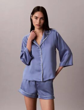 Pantaloncini lucidi satinati