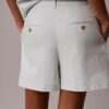 Pantaloncini sartoriali in misto lino Pantaloncini sartoriali in misto lino
