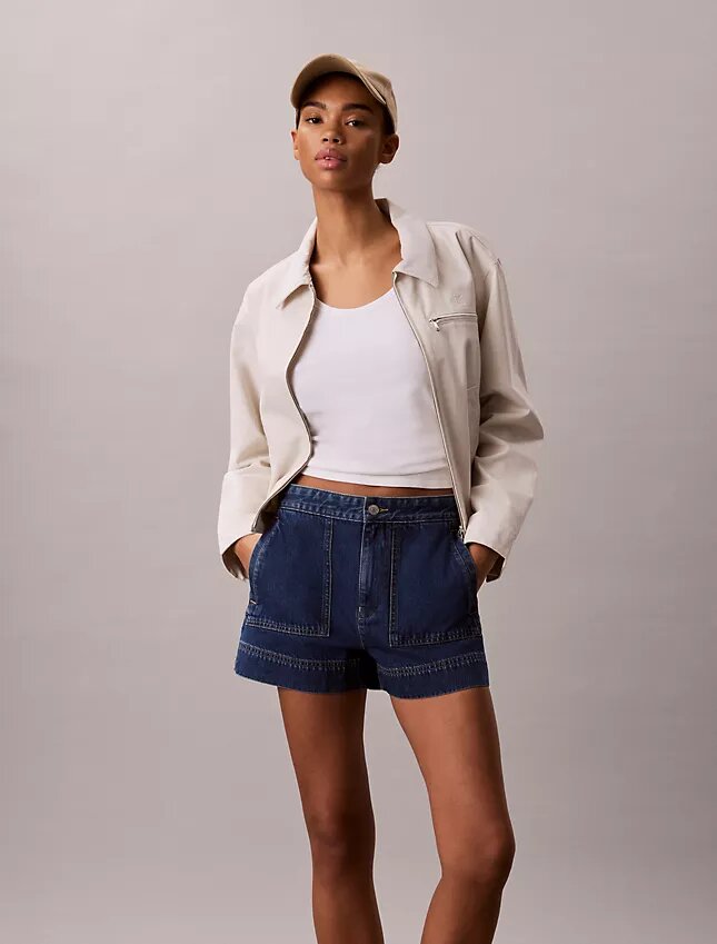 Pantaloncini utility in Denim Pantaloncini utility in Denim