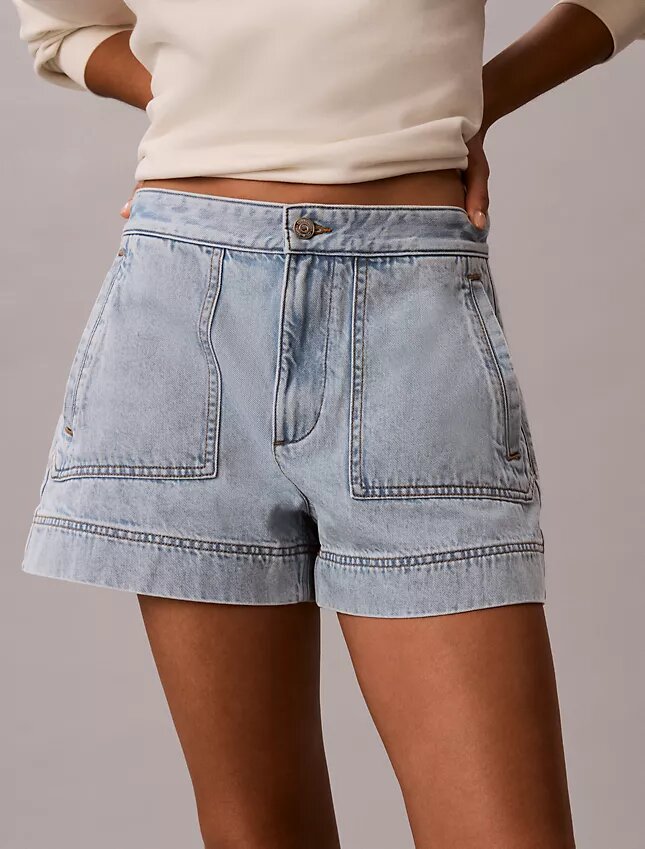 Pantaloncini utility in Denim Pantaloncini utility in Denim
