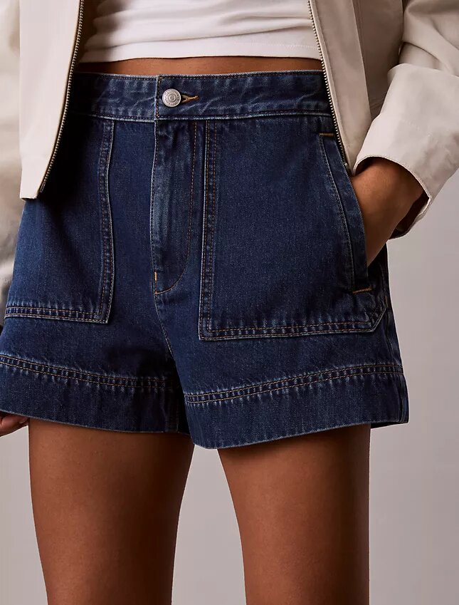 Pantaloncini utility in Denim Pantaloncini utility in Denim