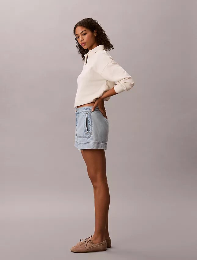 Pantaloncini utility in Denim Pantaloncini utility in Denim