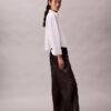 Pantaloni a 5 tasche in ecopelle Pantaloni a 5 tasche in ecopelle