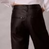 Pantaloni a 5 tasche in ecopelle Pantaloni a 5 tasche in ecopelle