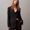 Pantaloni a gamba larga elasticizzati e raffinati Pantaloni a gamba larga elasticizzati e raffinati