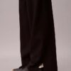 Pantaloni a gamba larga in maglia morbida Pantaloni a gamba larga in maglia morbida