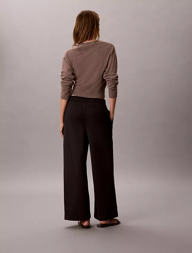 Pantaloni a gamba larga in ponte Pantaloni a gamba larga in ponte