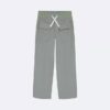 Pantaloni a gamba larga in twill da bambina
