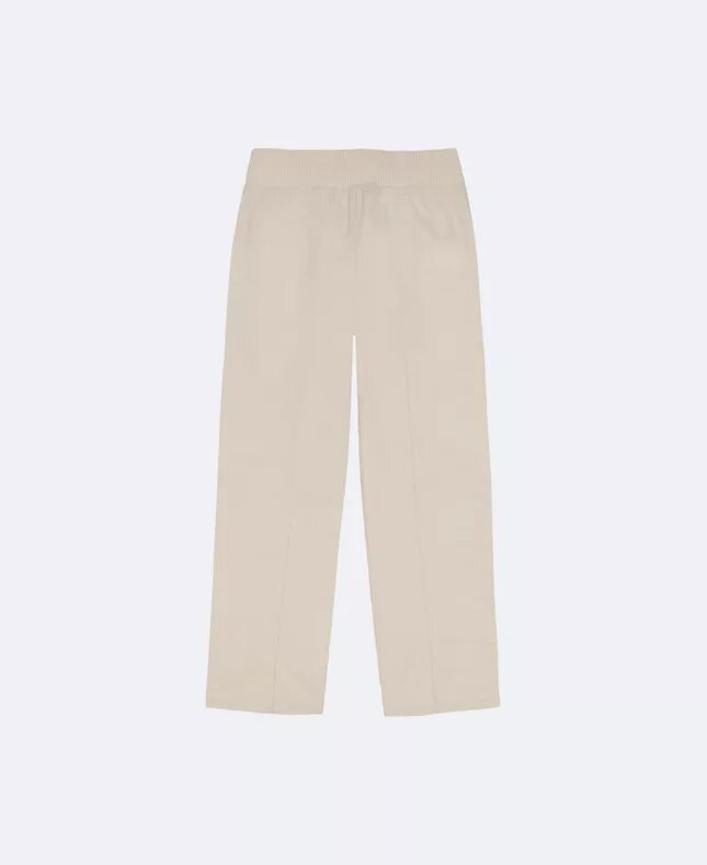Pantaloni a gamba larga in twill da bambina Pantaloni a gamba larga in twill da bambina