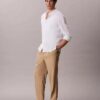 Pantaloni a pieghe in misto lino Pantaloni a pieghe in misto lino