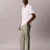 Pantaloni a pieghe in misto lino Pantaloni a pieghe in misto lino
