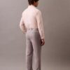 Pantaloni a pieghe in misto lino