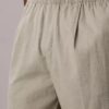 Pantaloni a pieghe in misto lino Pantaloni a pieghe in misto lino