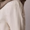 Pantaloni a pieghe in misto lino Pantaloni a pieghe in misto lino