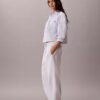 Pantaloni a vita elastica in doppia garza Pantaloni a vita elastica in doppia garza