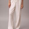 Pantaloni a vita elastica in doppia garza Pantaloni a vita elastica in doppia garza