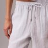 Pantaloni a vita elastica in doppia garza Pantaloni a vita elastica in doppia garza