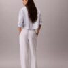 Pantaloni a vita elastica in doppia garza Pantaloni a vita elastica in doppia garza