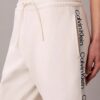 Pantaloni a zampa con nastro con logo Pantaloni a zampa con nastro con logo
