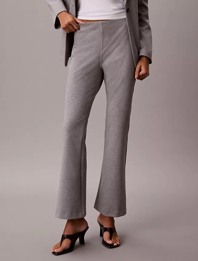 Pantaloni a zampa in ponte Pantaloni a zampa in ponte