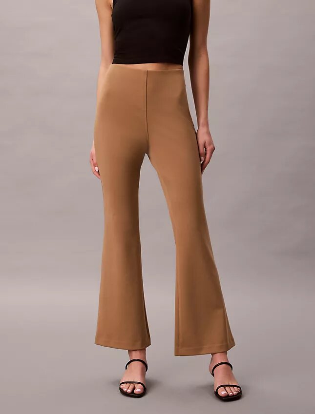 Pantaloni a zampa in ponte Pantaloni a zampa in ponte