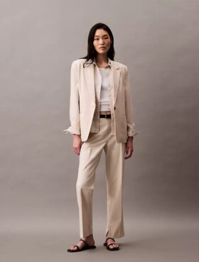 Pantaloni affusolati elasticizzati raffinati Pantaloni affusolati elasticizzati raffinati