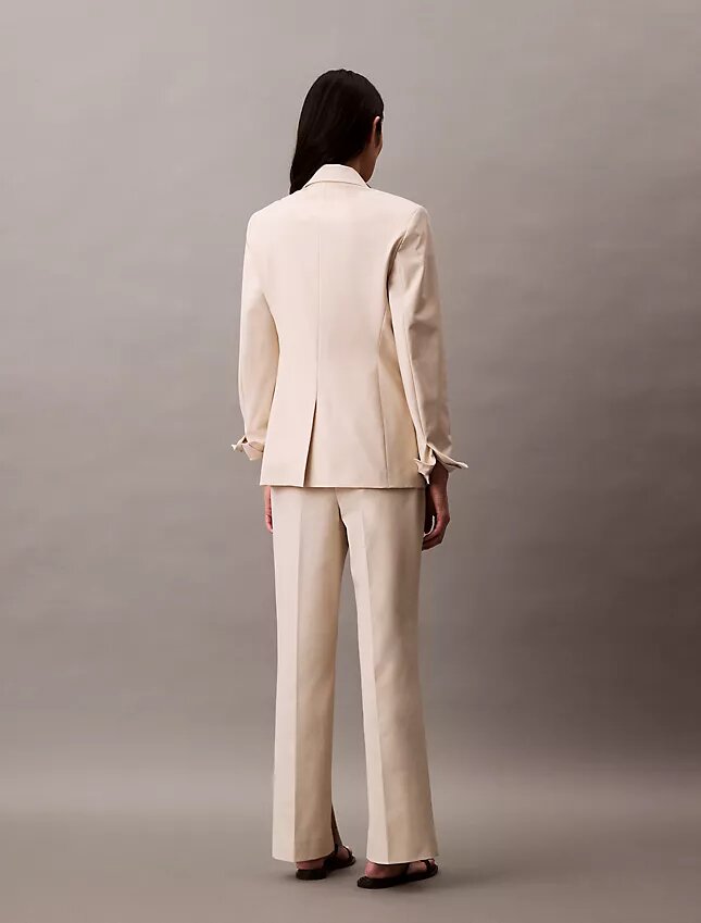 Pantaloni affusolati elasticizzati raffinati Pantaloni affusolati elasticizzati raffinati