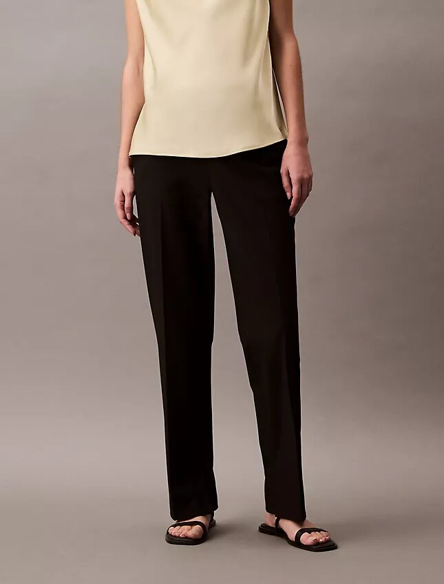 Pantaloni affusolati elasticizzati raffinati Pantaloni affusolati elasticizzati raffinati