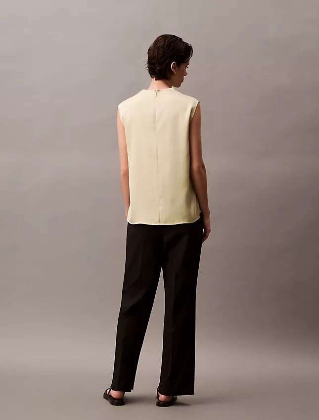 Pantaloni affusolati elasticizzati raffinati Pantaloni affusolati elasticizzati raffinati