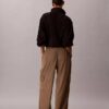 Pantaloni cargo a gamba larga da pendolare