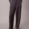 Pantaloni cargo comodi in twill di raso Pantaloni cargo comodi in twill di raso
