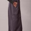 Pantaloni cargo comodi in twill di raso Pantaloni cargo comodi in twill di raso