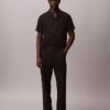 Pantaloni cargo dritti e comodi in lino e cotone Pantaloni cargo dritti e comodi in lino e cotone