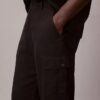 Pantaloni cargo dritti e comodi in lino e cotone Pantaloni cargo dritti e comodi in lino e cotone