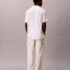 Pantaloni cargo dritti e comodi in lino e cotone Pantaloni cargo dritti e comodi in lino e cotone