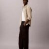 Pantaloni cargo dritti in cotone elasticizzato anni ’90