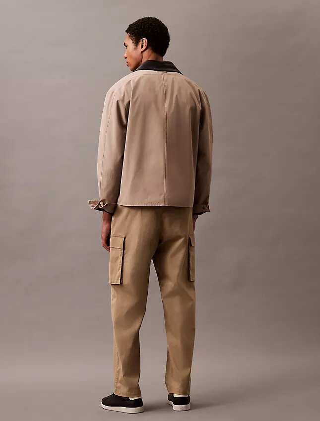 Pantaloni cargo dritti in cotone elasticizzato Cotton Stretch Pantaloni cargo dritti in cotone elasticizzato Cotton Stretch