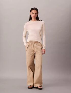 Pantaloni cargo in cotone