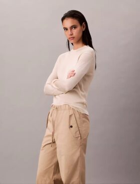 Pantaloni cargo in cotone